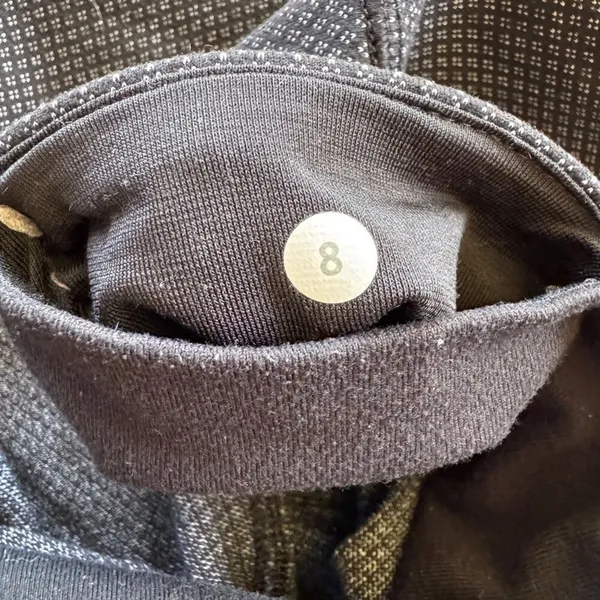 Lululemon Wunder Under Pant Sz 8 White Diamond Dot - Image 7