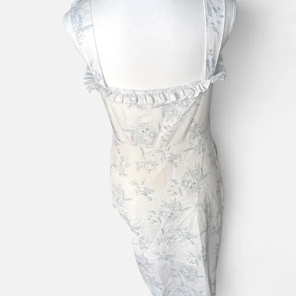 Cider midi floral dress white - Image 4