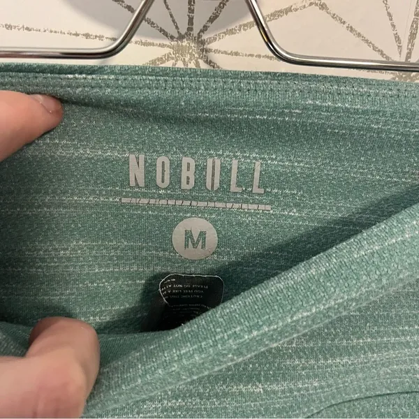 Nobull Marled Teal Crop Legging - Image 3