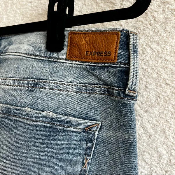 Express Women’s NWT Super Skinny Mid‎ Rise Stretch Jeans Original Size 8R - Image 9