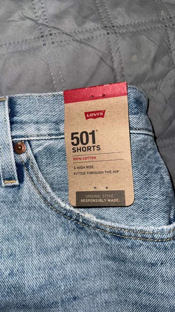 Levi’s 501 High-Waisted Shorts - Image 5