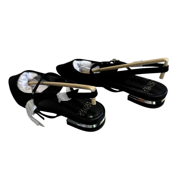 Jones New York Women's Quinema Slingback Mary Jane Flats in Black, Size 9 - Image 3