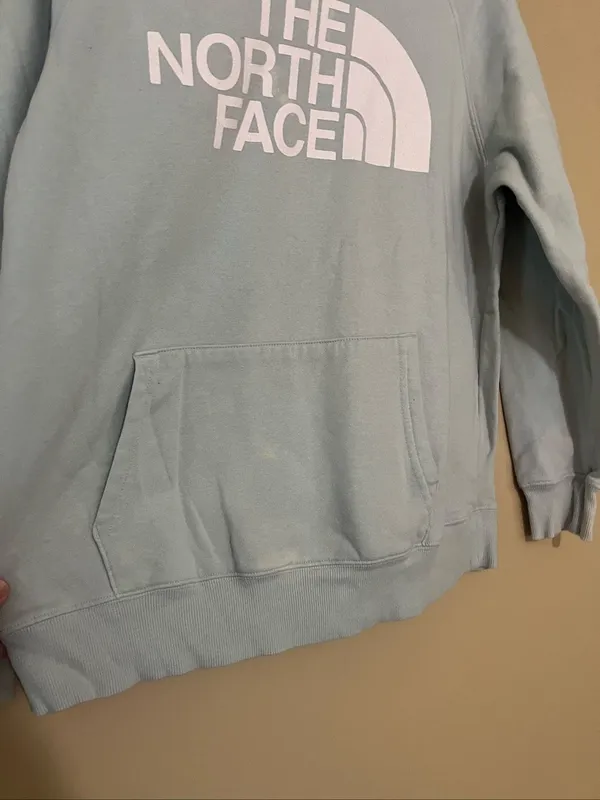 The North Face Hoodie Womans Size Large Stains Discolored - Image 3