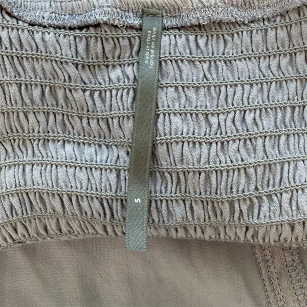 Anthropologie short gray‎ cami dress size small - Image 3