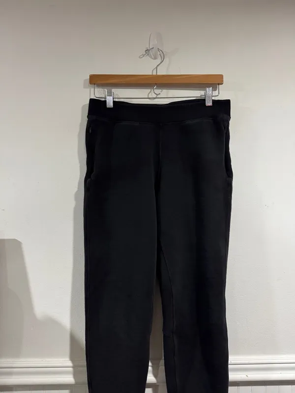 lululemon athletica pants pull on black zippered side pockets size 8 - Image 3