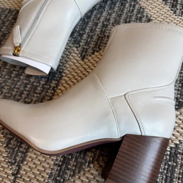 Franco Sarto Talfer Bootie in Stone - Size 7.5M - Image 9