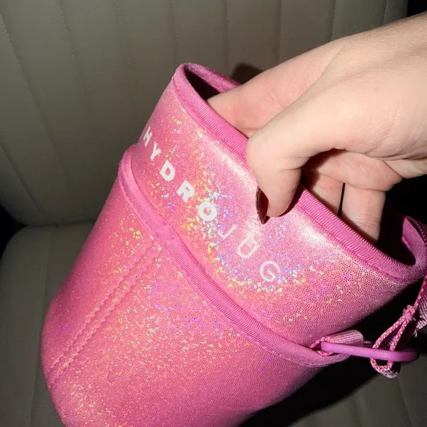 Pink Glitter Women's Hydrojug Sleeve - Image 9