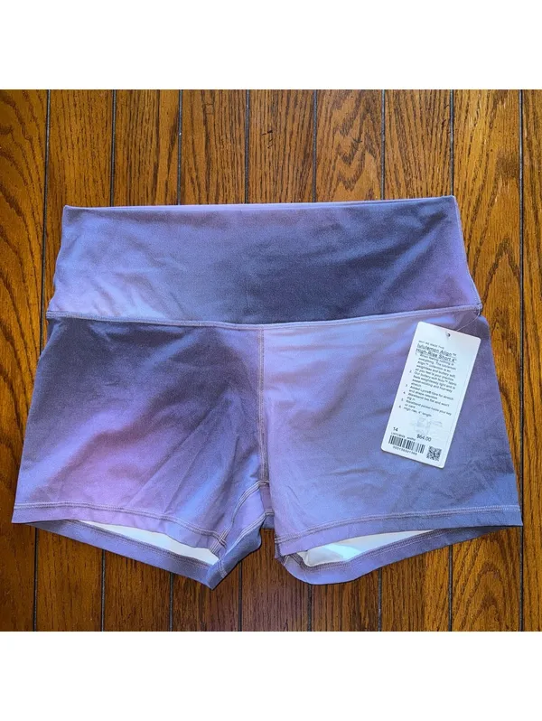 Lululemon Align Short High Rise 4” Aurora Haze Purple Size 14 NWT - Image 2