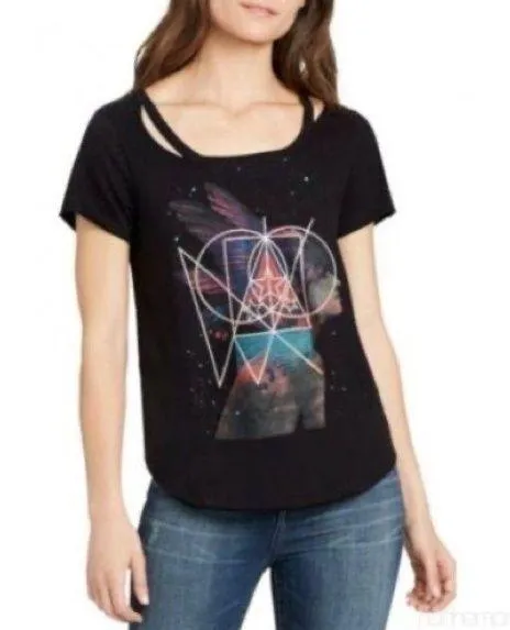 William Rast cut out fairy outer space graphic tee - Image 2