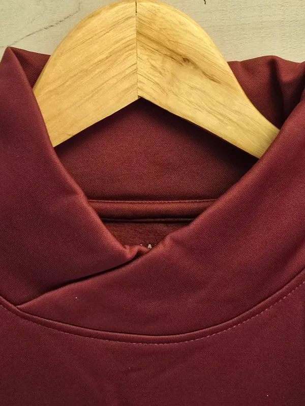 {S} Ariat Women's Tek Crossover Sweatshirt Burnt Russet Red - Image 10