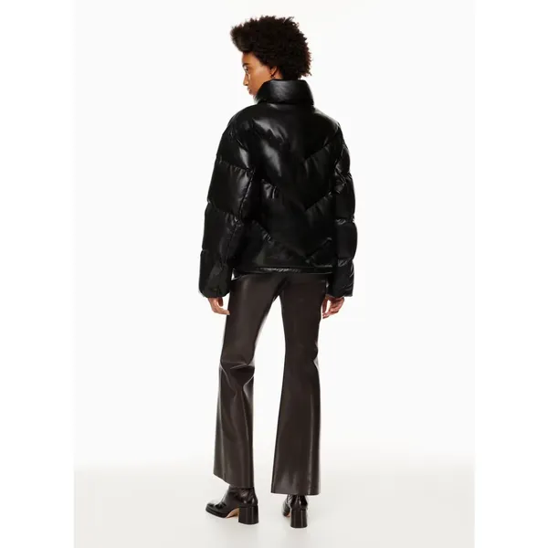 Aritzia Wilfred The Cloud Puff Black Quilted Zip Short Puffer Jacket Women’s XS - Image 2