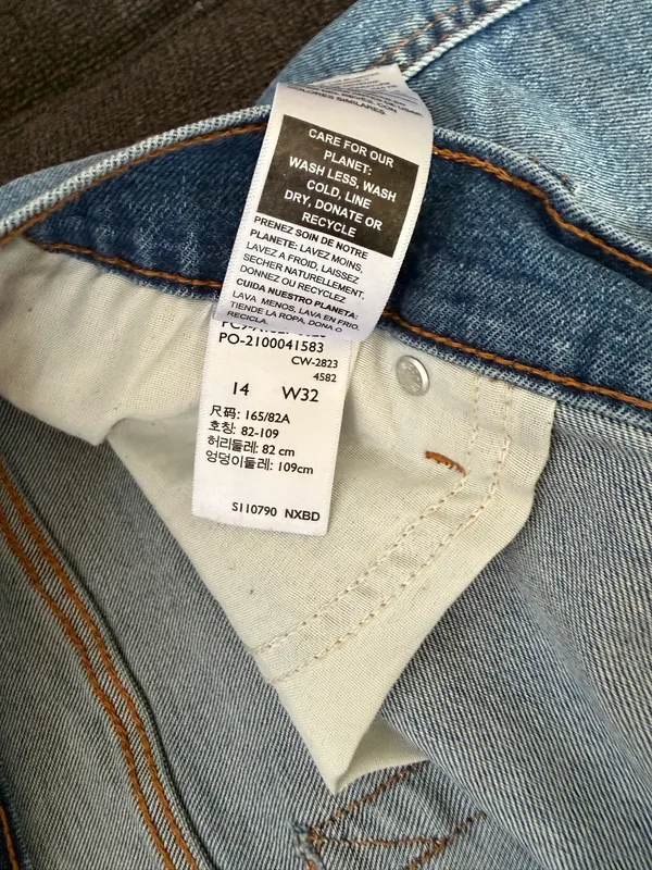 Levi’s Signature Jean Shorts High-Rise - Image 3