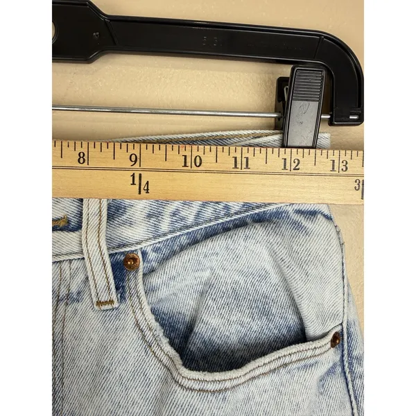 Abercrombie & Fitch Ultra High Rise Crop Wide Leg Jeans Women’s 0R/25 Frayed Hem - Image 9
