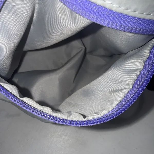 Lululemon Light Purple Crossbody Water Bottle Holder Carrier Purse Tote Bag - Image 10