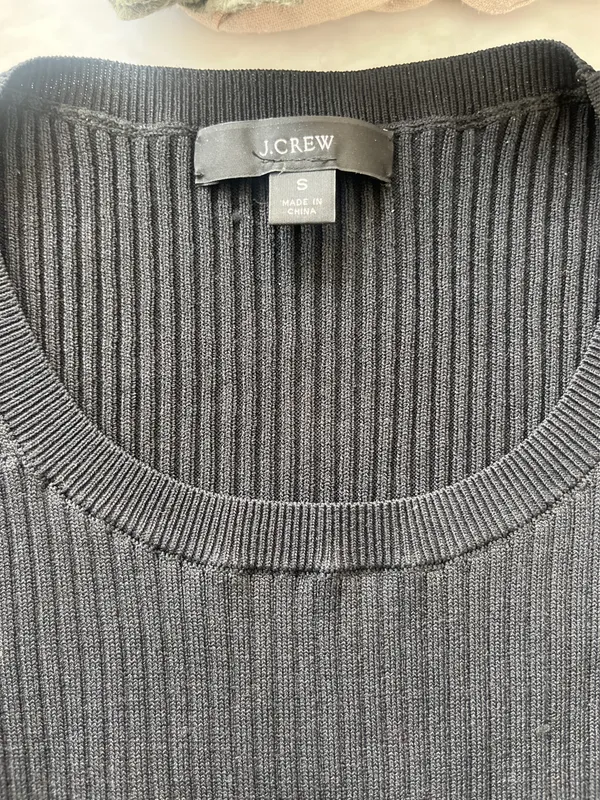J crew black top - Image 2