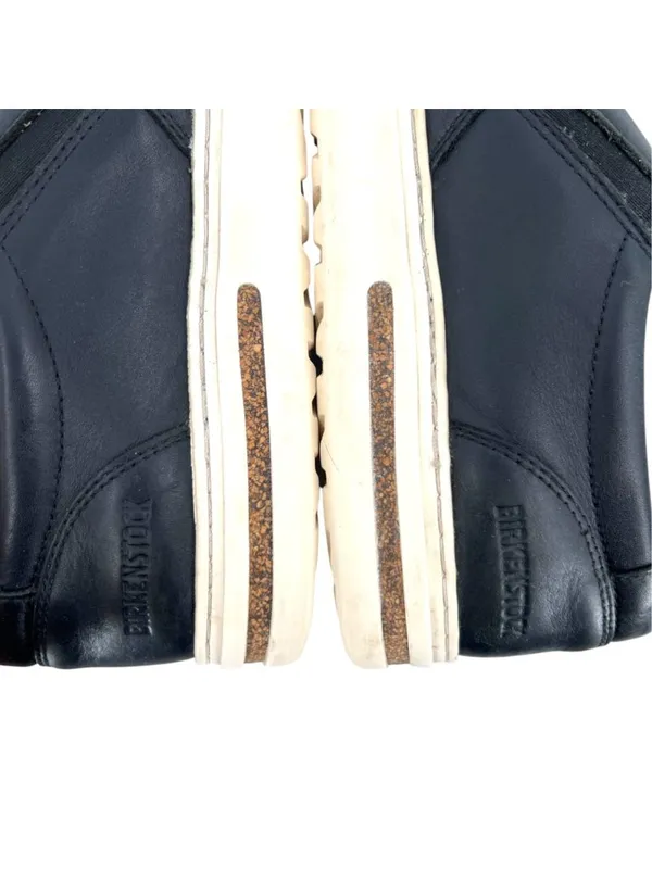 Birkenstock Oswego Black Leather Slip-On Shoes Smart Casual Size 38 EU 7-7.5 US - Image 13