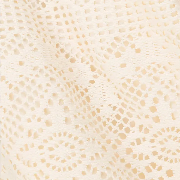 SABO Gem Dress Sleeveless Cream Crochet Fit & Flare Mini Dress US Size 8 - Image 6