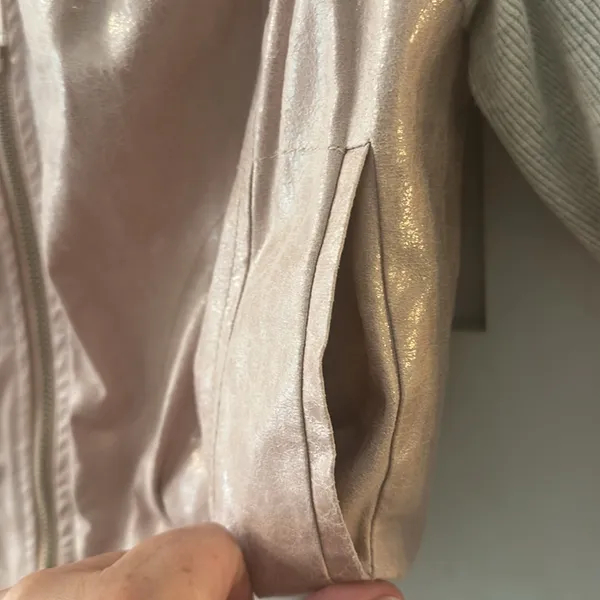 Eryn Brinie collection Women's‎ Pink Metallic Jacket - Image 5