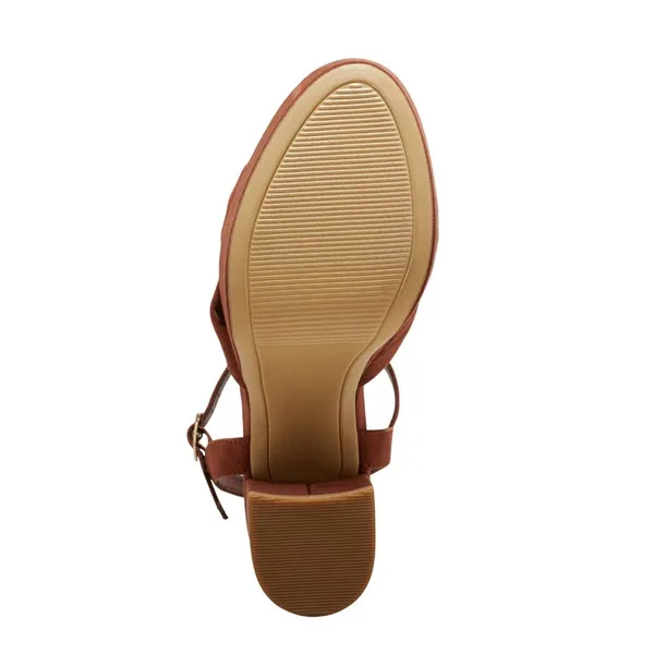 NWT A New Day Womens Riah Platform Heels 88075197 Brown 11M - Image 4