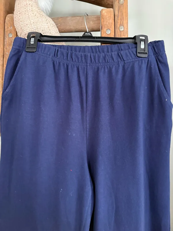 White Stag size 10 blue elastic waist pants - Image 2
