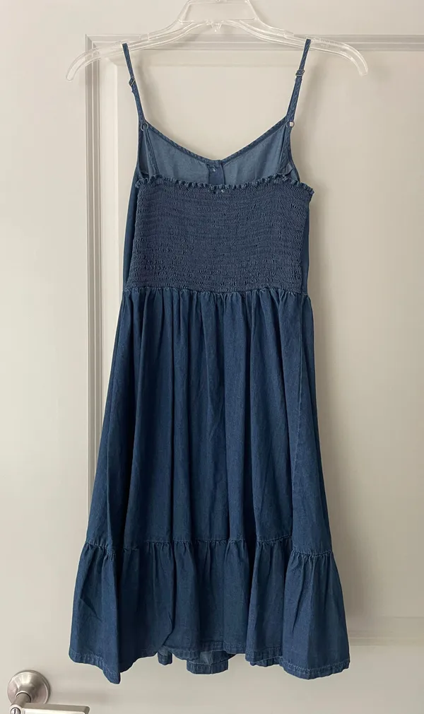 TJ Maxx Mini Denim Blue Dress - Image 2