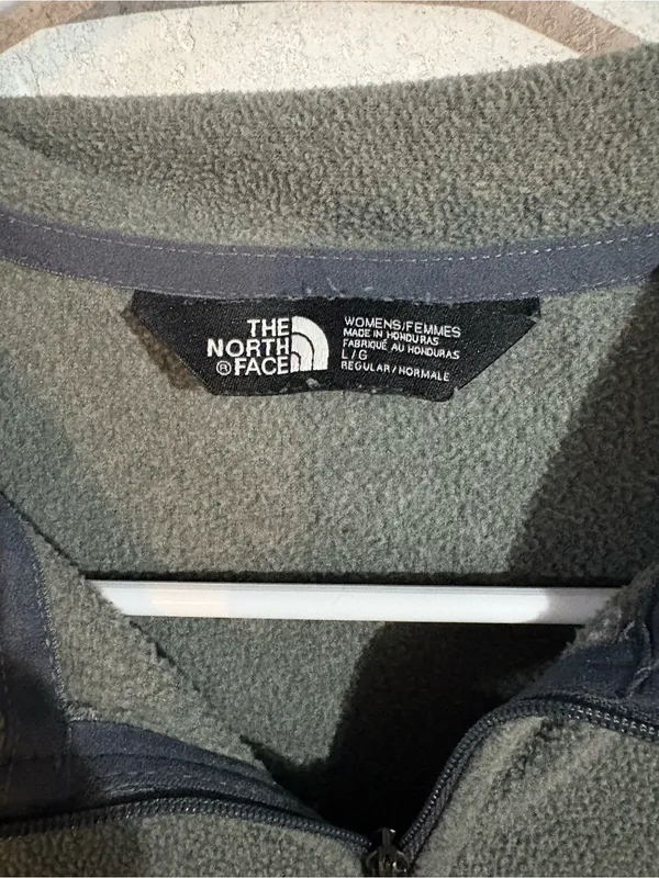 The North Face 1/4 Zip Fleece Pullover | Size: Large - Image 3
