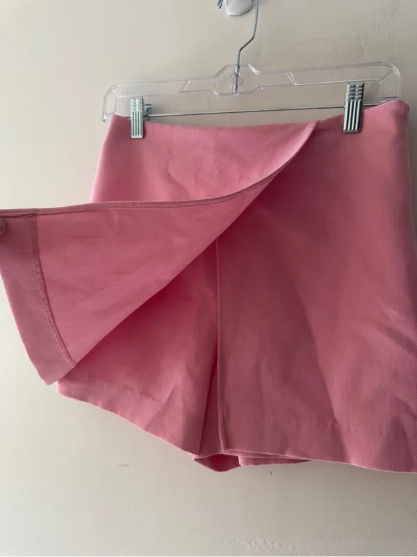 Zara Pink Adorable Skort Skirt Size Small - Image 3