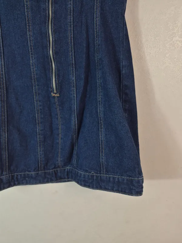 Forever 21 Denim Strapless Dress - Image 6