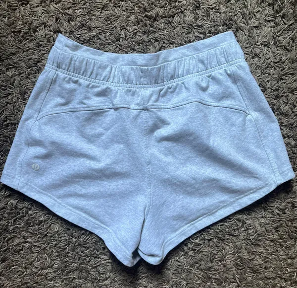 Lululemon Gray Lounge Shorts - Image 4