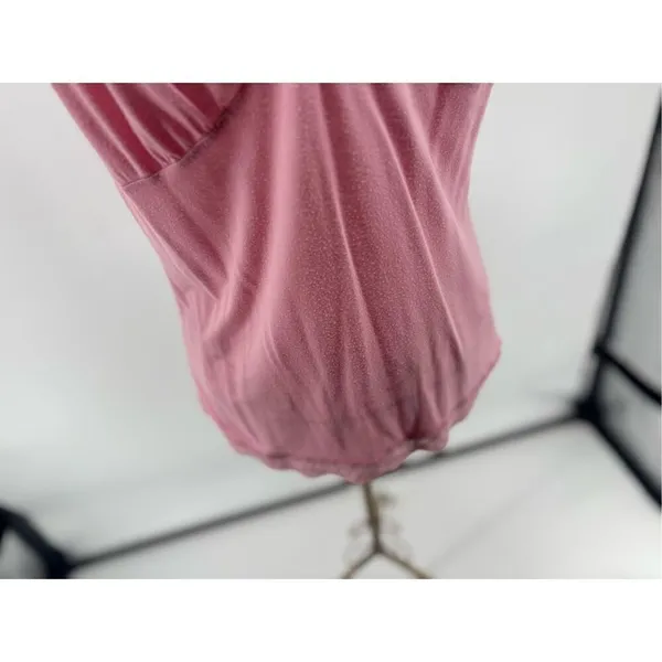 Vintage Victoria’s Secret Angel Pink Lace Cami Tank Top Y2K Spaghetti Strap M - Image 6