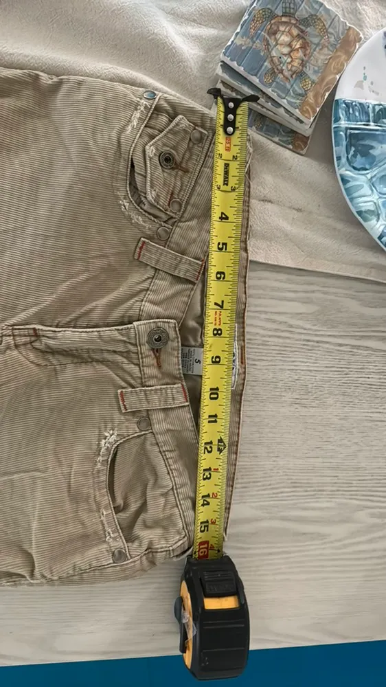 Roxy Vintage Size 5 Corduroy Pants - Image 8