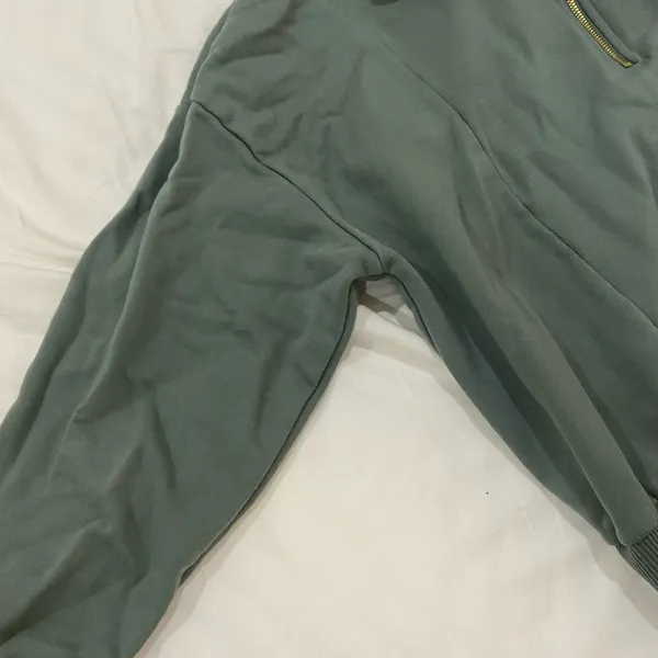 A New Day half zip sweater olive forest green - Image 4