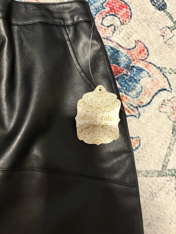 Altar'd State Leather SKirt - Image 3