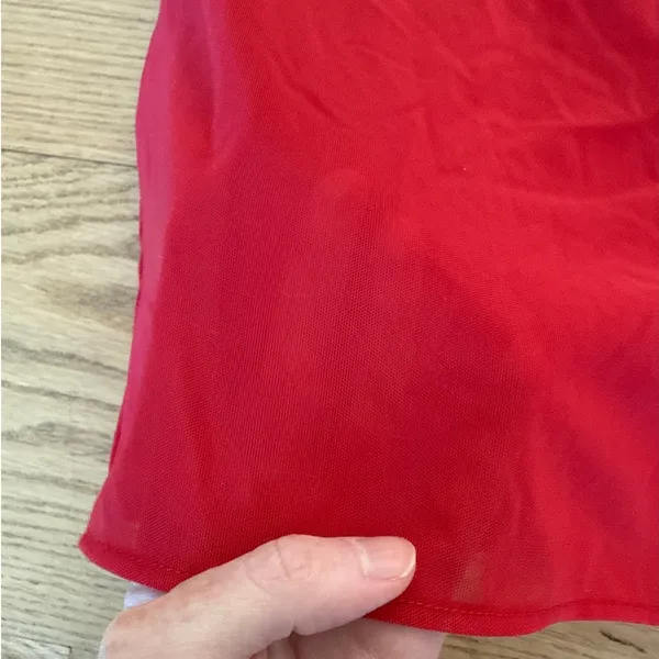 House of CB Corset Gown Long Sleeves Everly Size XS (Cup D-E) Red - Image 3