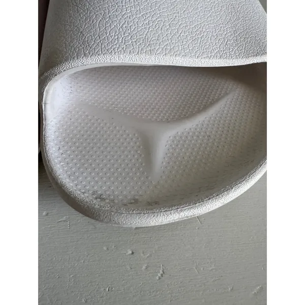 Archies‎ white support slides size women's 12 / men's 11 - Image 5