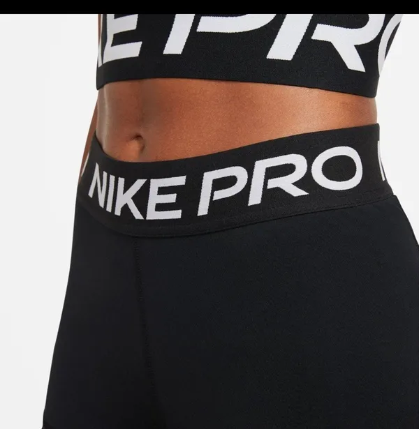 Nike Pro 365 3" Short Black Womens Size XS NWT - Image 3