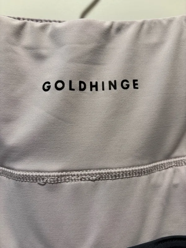 Gold Hinge Light Pink Tennis Skirt - Image 3