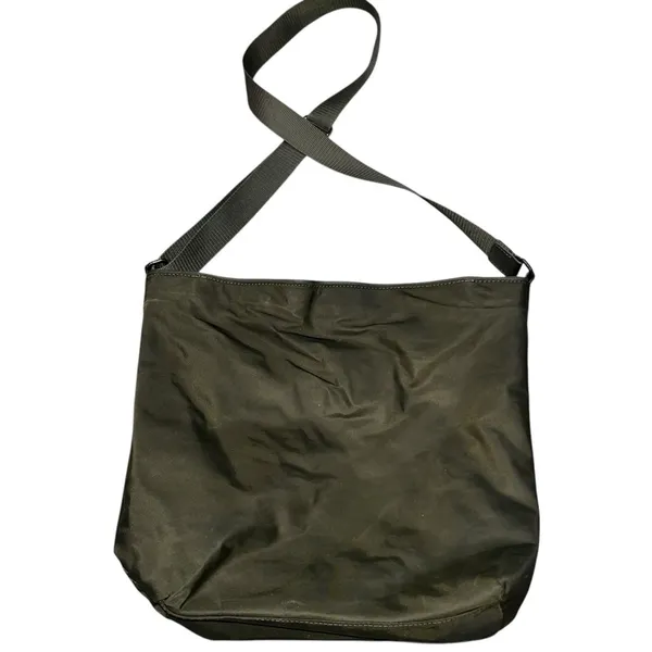 Lululemon Olive Green All Set Nylon Bucket Bag Purse - Image 7
