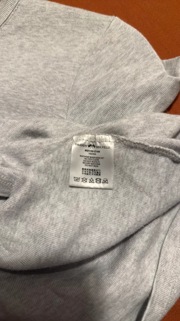 Brandy Melville Crop Baby Tee - Image 3