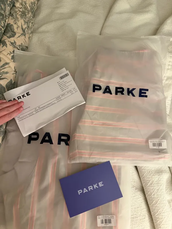 PARKE Valentine’s Day Striped Cotton Boxer Pants - Image 2