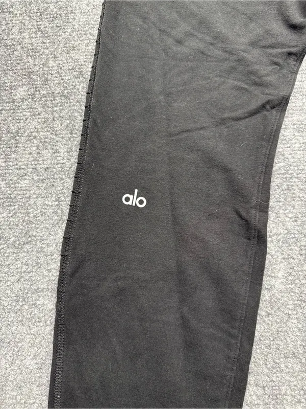 Alo Yoga Women’s XS Athletic Black Urban Moto Sweatpants - Image 6