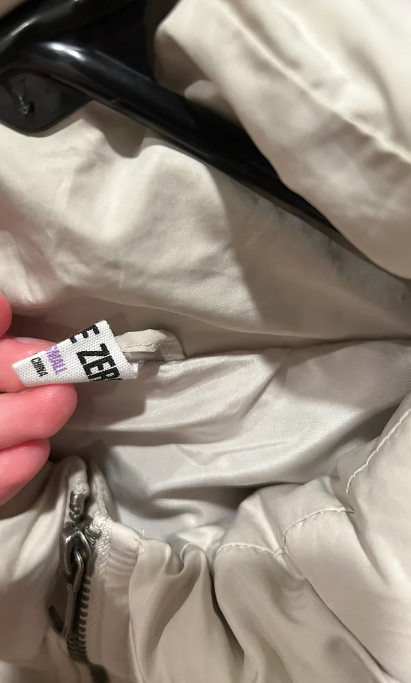 Puffer Jacket Tan - Image 2