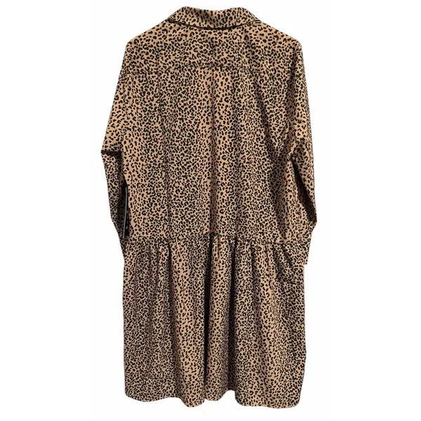 Tuckernuck Leopard Print Hayes‎ Dress Brown Women's Size XL - Image 2