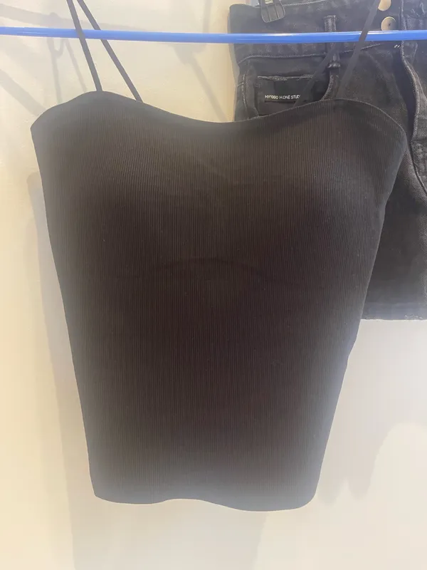 shorts+cami top Black - Image 2