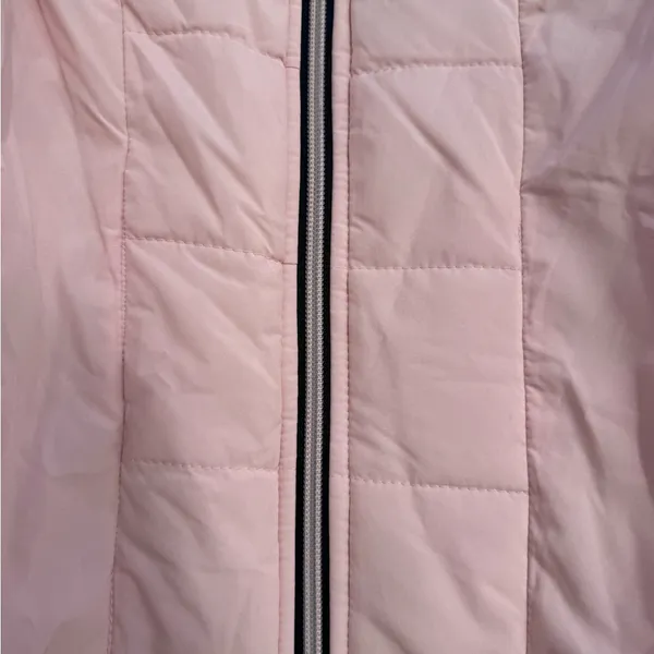 Tommy Hilfiger Women's Light Pink Puffer Jacket - Image 5