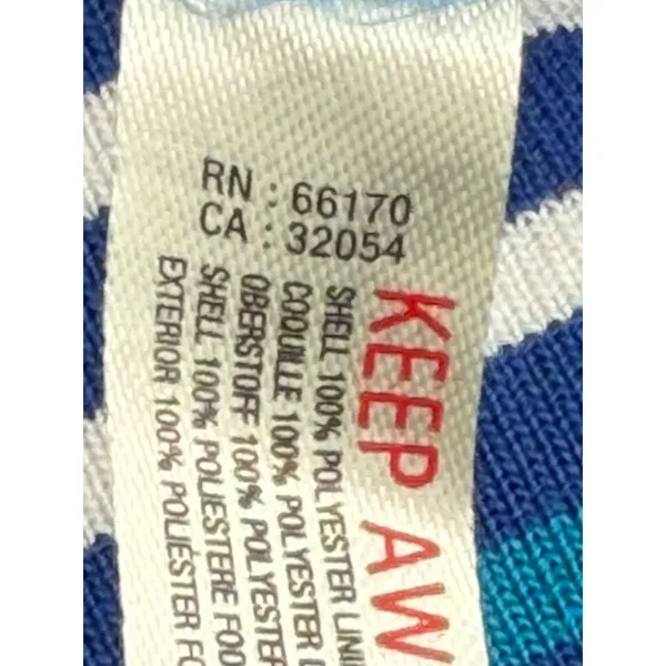 FP‎ Movement Free People Top Seed Blue White Tennis Cropped Bomber Jacket Small - Image 7