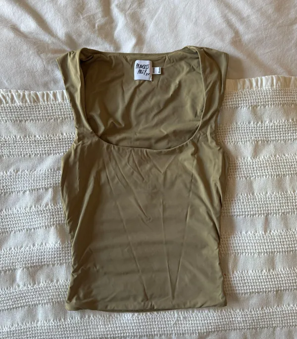 Princess Polly Zoe Top in Beige - Image 2