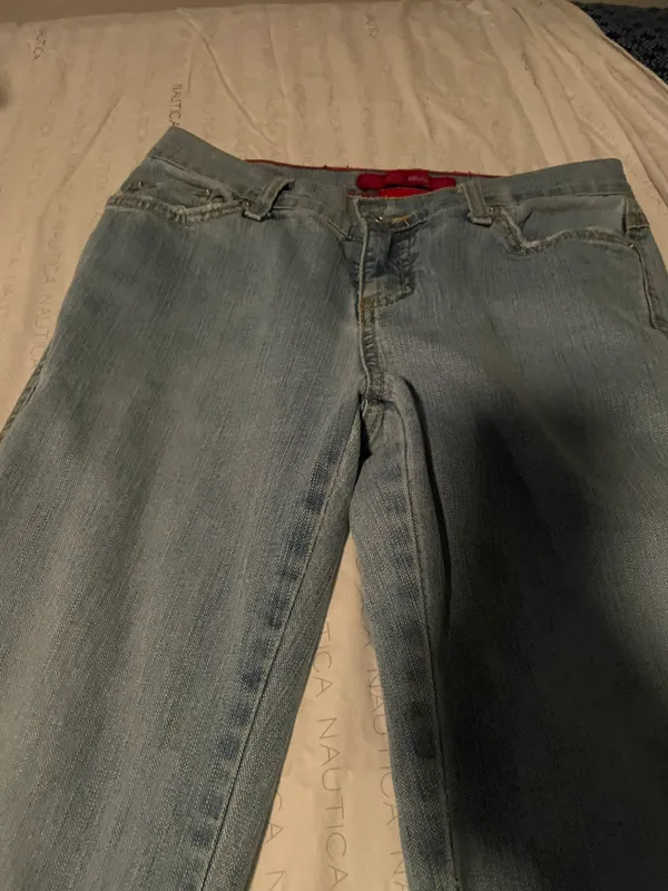 Women Size 1 Jeans Blue - Image 3