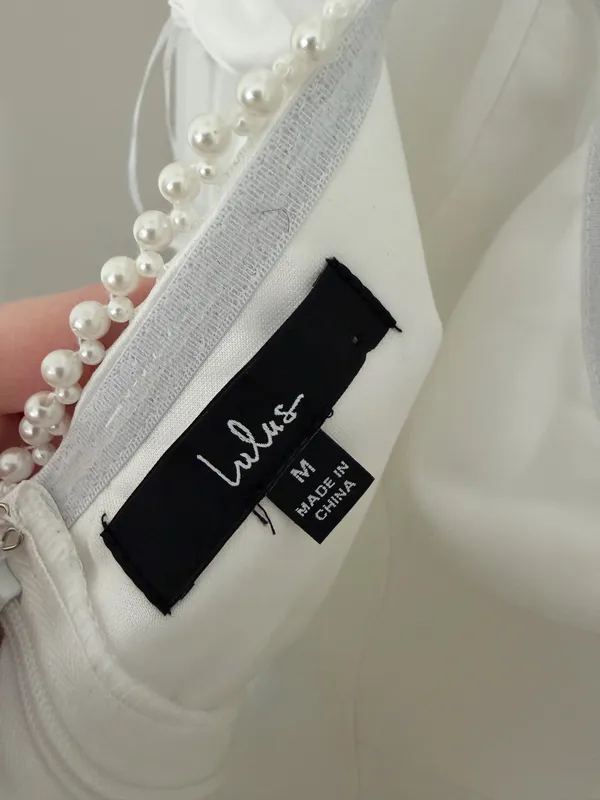 Lulus White Dress Mini - Image 6
