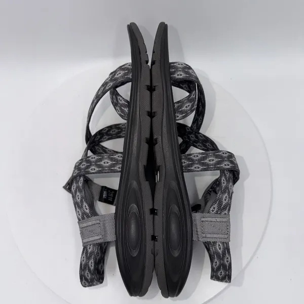 Chacos Z/Volv 2 Sandals Womens 11 Hiking Strappy Comfort Low Top Flats Nova Gray - Image 4